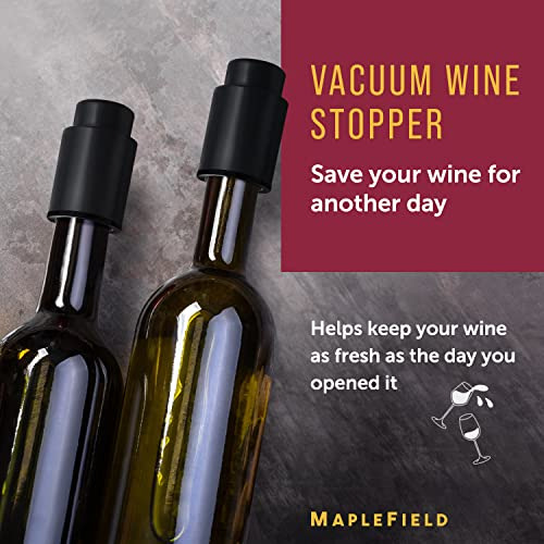 Tapn De Vino Al Vaco - Preservador De Vino Con Bomba De Vaco