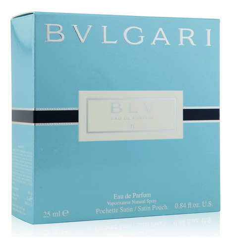 Perfume Bvlgari Blv Ii Eau De Parfum, 25 Ml, Para Mujer, Con