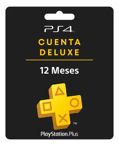 comprar Playstation Plus Deluxe Disponible 12 Para Ps4 O Ps5 