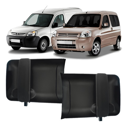 Par Maçaneta Externa Lateral Corrediça Berlingo 98 A 2019