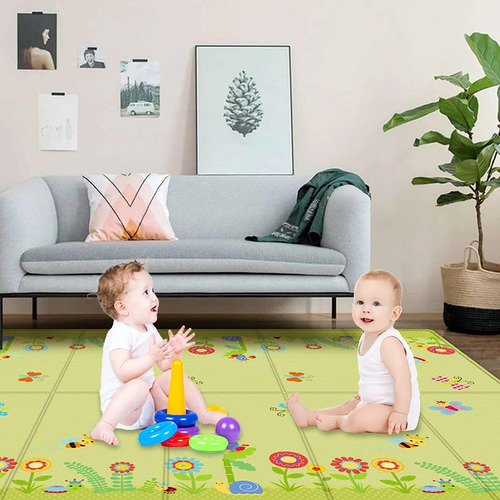 Tapete De Bebê | Tapete Infantil Dobrável Grande E Grosso |