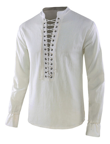 Camisa Para Hombre, Nuevo Disfraz De Escenario Medieval, Man
