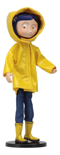 Muñeca Con Capa De Luvia Coraline Bendy