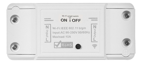 Tuya Wifi Smart Switch 10a/2200w Interruptor Remoto Inalámb
