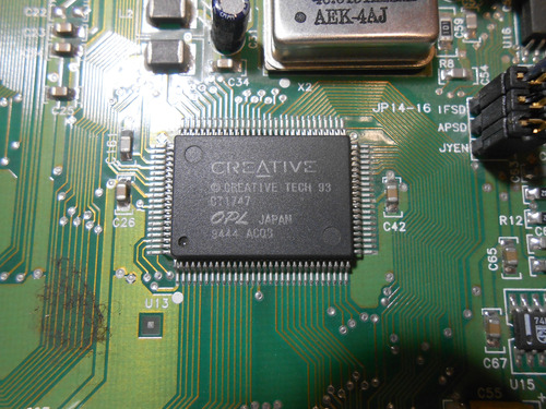 Placa De Sonido Isa Creative Sound Blaster 16 Ct2290 - Retro (Usado)