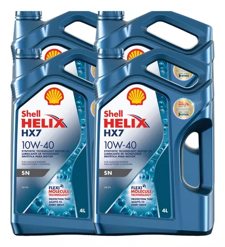 Lubricante para autos Shell Helix HX7 10W40