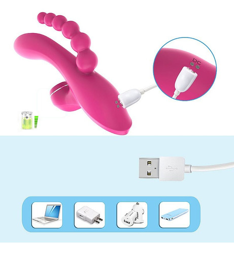 Massageador Corporal Eletrico Profissional Recarregavel-3in1 Disponivel
