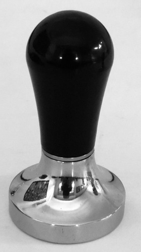 Tamper Compactador De Cafe Barista 58 Mm Acero Inoxidable Color Negro