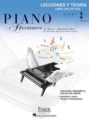 Metodo Piano Adventures Of Faber Vol.3 Libro Uno De Dos