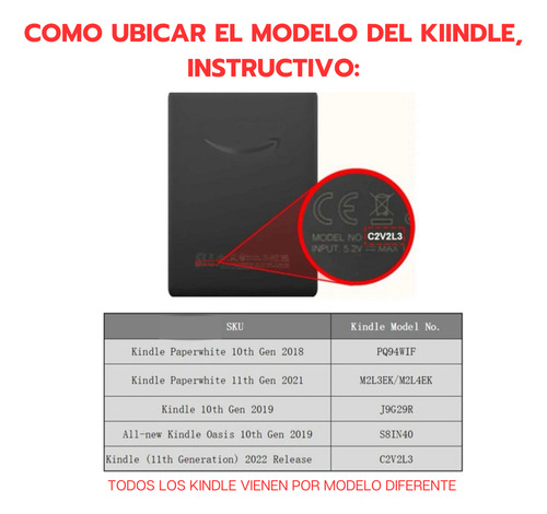 Funda Para Kindle Paperwhite 11th Gen 2021 M2l3ek Margarita