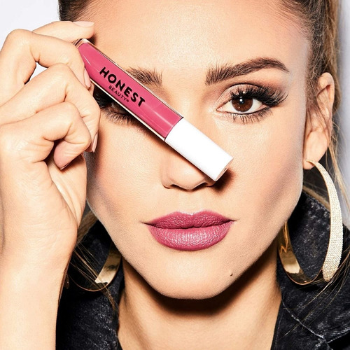 Imagen 5 de 6 de Honest Beauty Lipstick Líquido Color Goddess Vegano 3.5g