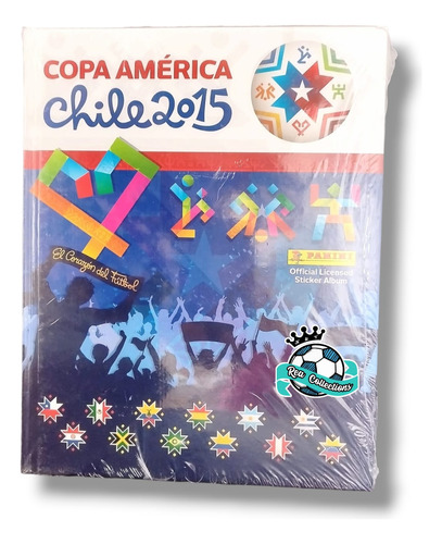 Álbum De Estampas Pasta Dura Vacío Copa America Panini 2015