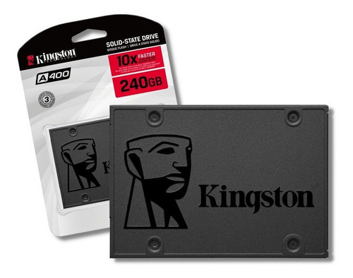 Hd Ssd 240gb Sata 3.0 Kingston A400 Disco Sólido Interno