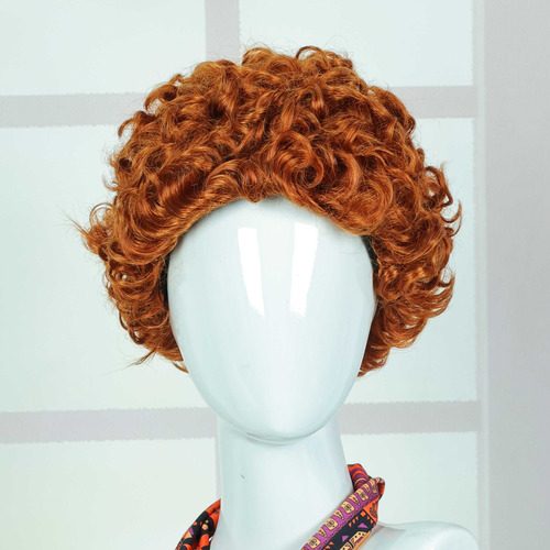 Queentas Cabello Pelucas For Mujer Rizada Rojo Cobrizo Queentas MZFP15293