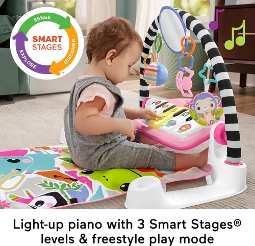 Manta De Juego Fisher-price, Piano Musical Para Bebés 0+ Mes