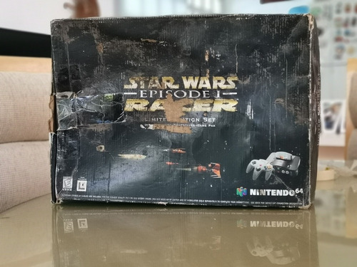 Caja Original De Nintendo 64 Edición Star Wars Vacía 