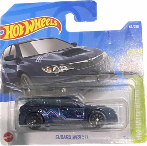 Hot Wheels Subaru Wrx Sti Tarjeta Corta