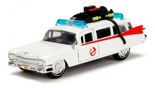 Carro Cazafantasma Ecto-1 Metálico Escala 1:32 Colección  