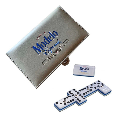Domino Modelo Especial Blanco + Cubilete + Baraja Española
