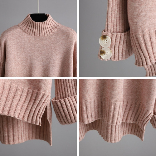 Conjunto De Punto De Otoño Para Mujer, Suéter Y Pantalones