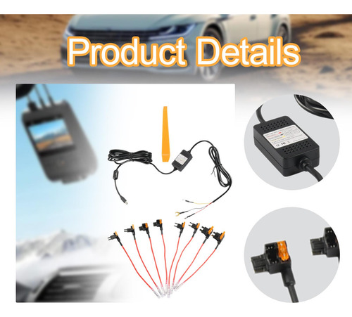 Fuente De Alimentación Estable Cam Hardwire Dashcam Step Dow