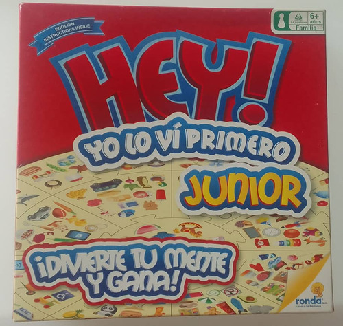 Juego De Mesa : Hey Yo Lo Vi Primero Junior