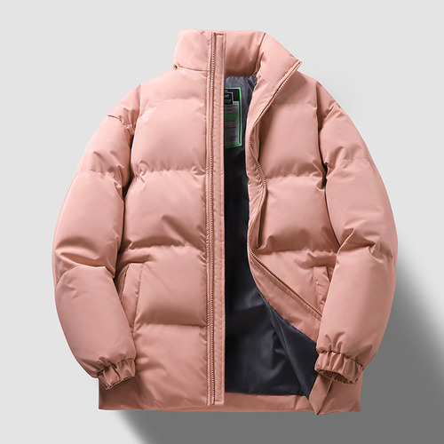 Chaqueta Gruesa De Algodón De Plumón Estilo Hong Kong A Juego