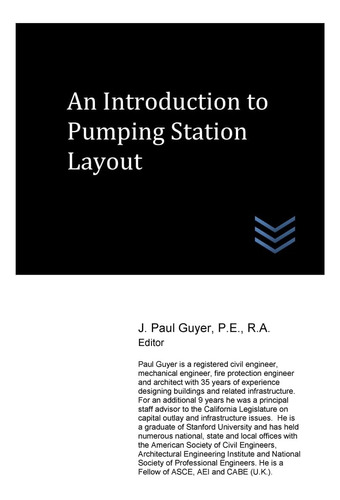 Libro:  An Introduction To Pumping Station Layout