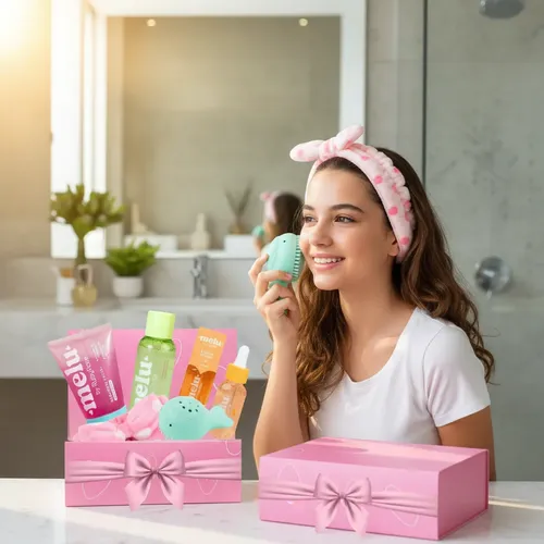 Kit Skincare Presente Adolescente Geração Z Melu Ruby Rose