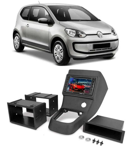 Marco Adaptador 2 Din Pantalla 7 Pulgadas Volkswagen Up 