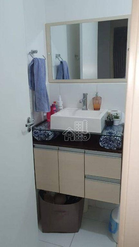 Apartamento Com 3 Dormitórios À Venda, 77 M² Por R$ 340.000,00 - Maria Paula - São Gonçalo/rj - Ap4303