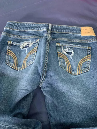 Jeans hollister de mujer deals