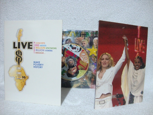 Dvd Live 8 July 2nd 2005 Box Set 4 Discos 