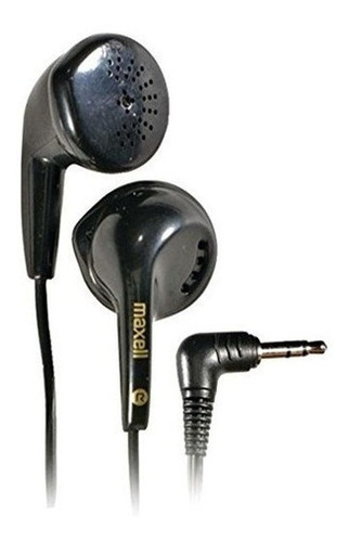 Maxell 190560 Stereo Ear Bud Black Value
