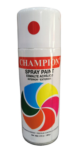 Pintura En Spray Marca Champion Colores Varios Rm