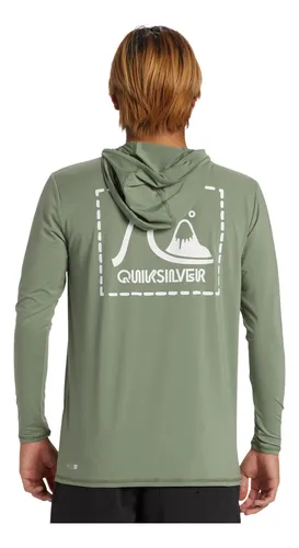 Remera Lycra Manga Larga Hombre Quiksilver Dna Surf