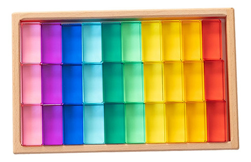 Juego De Bloques De Construcción Para Cubos Para 30 Piezas