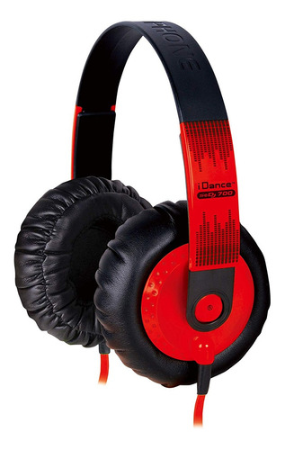 Auriculares Idance Sedj700 Red & Black Sale% Outlet