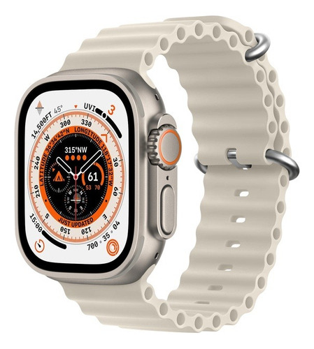 Reloj inteligente Smartwatch Ultra T900 2.09 Pulsera blanca grande