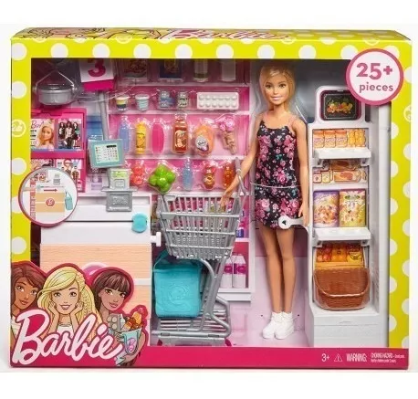 Boneca Barbie - Supermercado De Luxo - Mattel