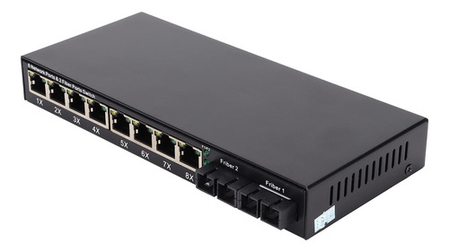 Convertidor Medio Ethernet Optico Gigabit Ft Fibra Puerto Ab