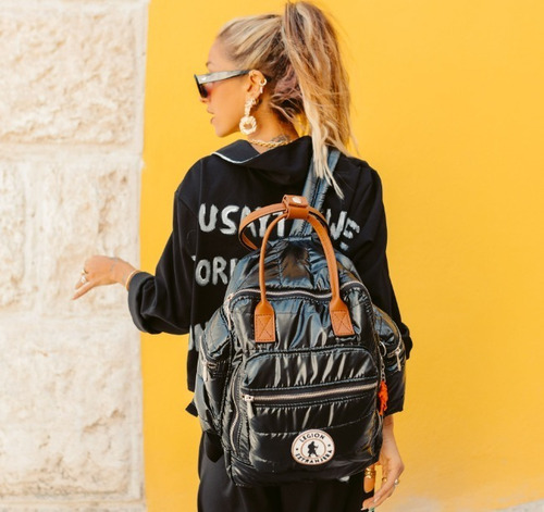 Imagen 2 de 9 de Mochila Andes Light Diamond Negro