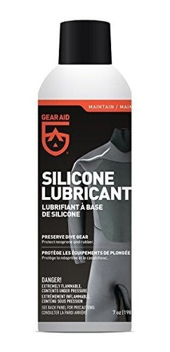 Spray Lubricante De Silicona Para Neopreno Y Caucho, 7 Oz