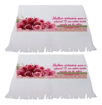 Comprar 12 Toalhas Lembrancinha Salmos, Evangélicos, Mulher Virtuosa