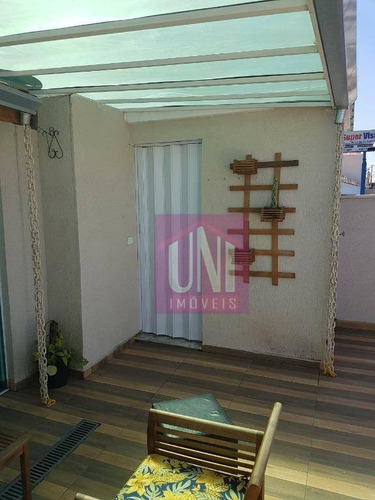 Cobertura Com 2 Dormitórios À Venda, 130 M² Por R$ 445.000,00 - Bangu - Santo André/sp - Co0954