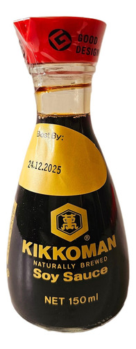 Salsa De Soja Premium Kikkoman 150ml, Japón Pack12unid.