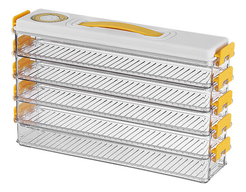 Caja For Albóndigas Gap Storage, Color Amarillo