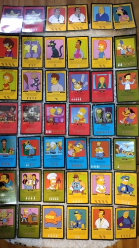 Juegos De Cartas Coleccionables The Simpsons 42 Cartas 