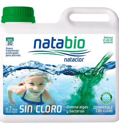 Natabio Sin Cloro Nataclor 2 Litros