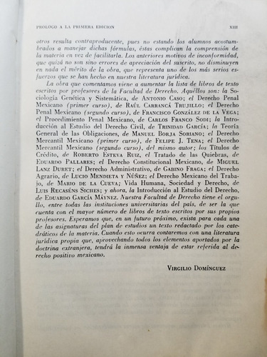 A0 Introducción Al Estudio Del Derecho 35.a Ed García Maynez (Usado)